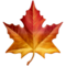 Maple Leaf emoji on Apple